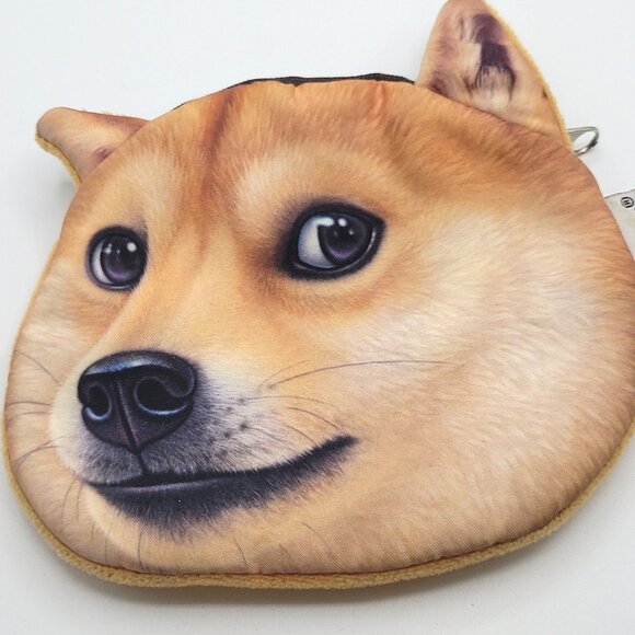 Shiba Inu & Sparkly Unicorn Coin Jewelry Trinket Bags Purse X-Dolls Small Cute - Picture 3 of 14